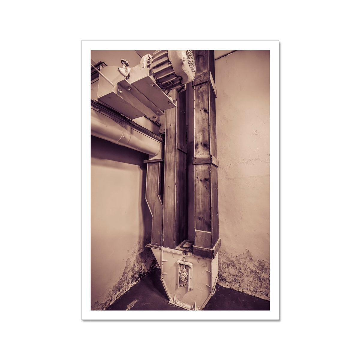 Barley Elevator Bunnahabhain Distillery Hahnemühle Photo Rag Print