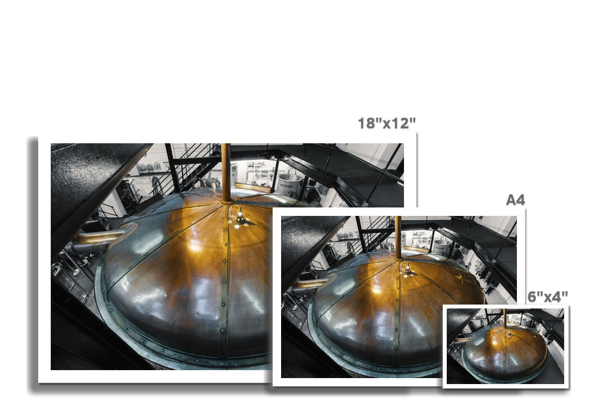 Bowmore Copper Top Mash Tun Hahnemühle Photo Rag Print