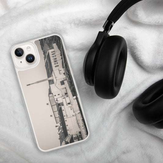 Bowmore Distillery Black White MagSafe® Clear Case for iPhone® iPhone 14 Plus