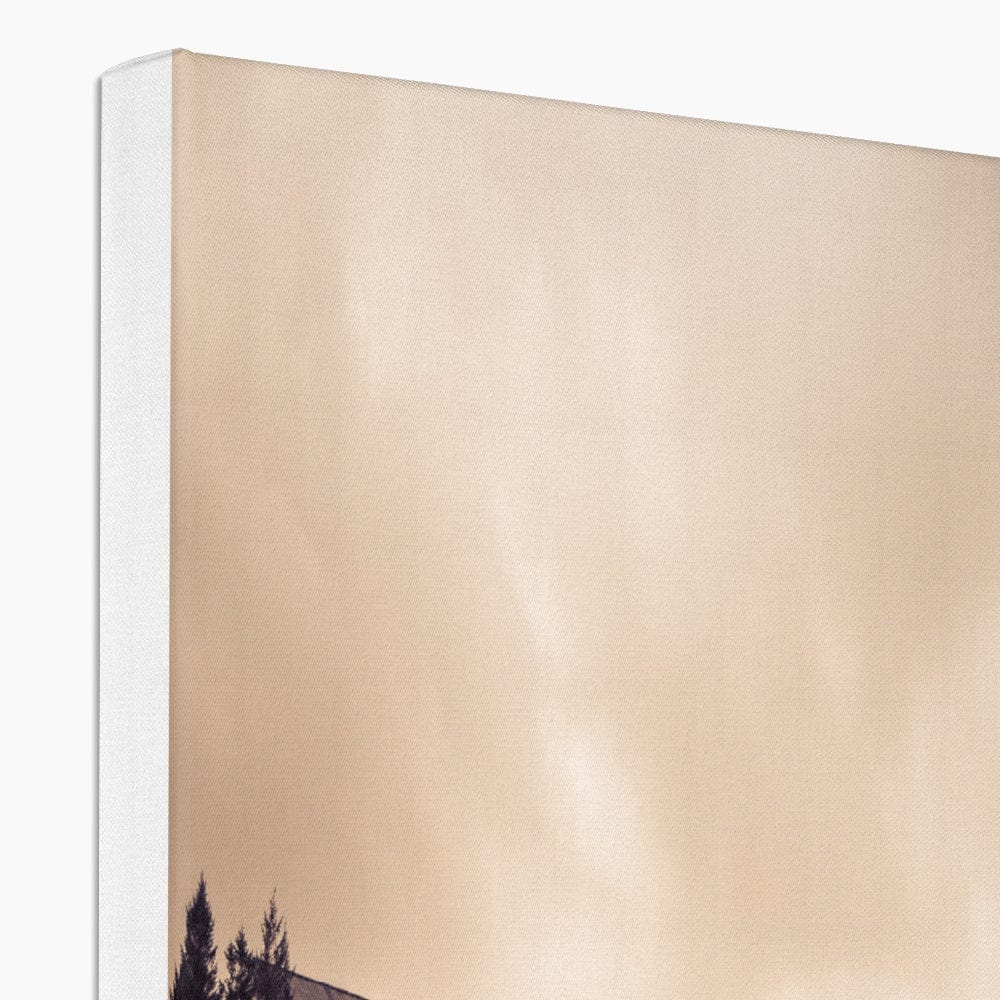 Bunnahabhain Distillery Warehouse Soft Colour Canvas by Wandering Spirits Global