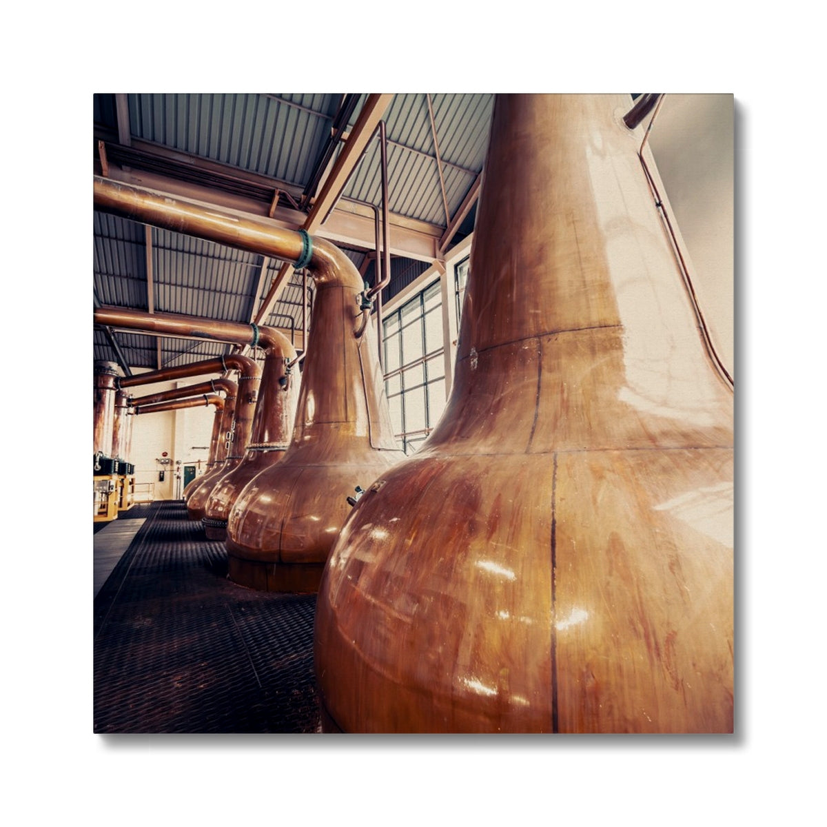 Caol Ila Copper Stills Canvas