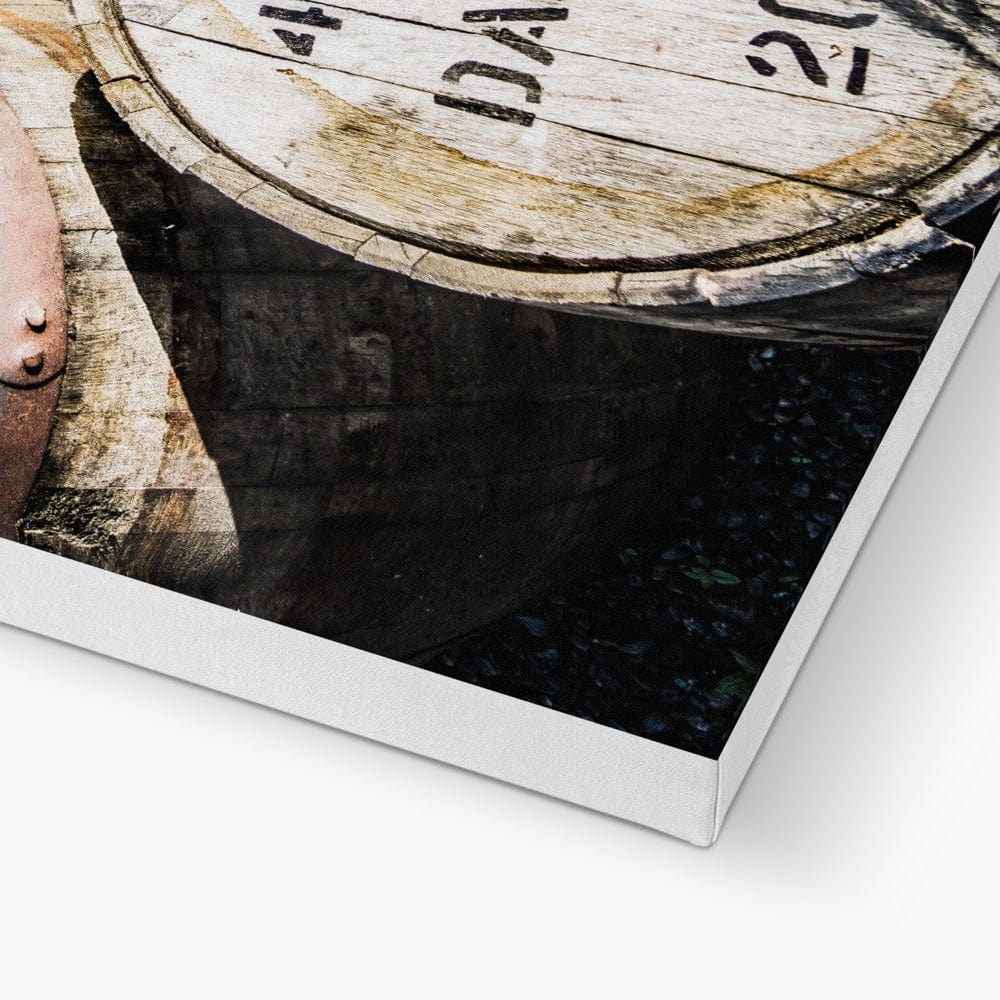 Dalmore Distillery Casks Premium Canvas by Wandering Spirits Global