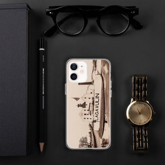 Lagavulin Distillery Sepia Clear Case for iPhone® iPhone 12 mini