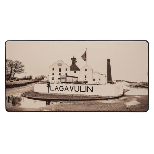 Lagavulin Distillery Sepia Desk Mat 16″×32″