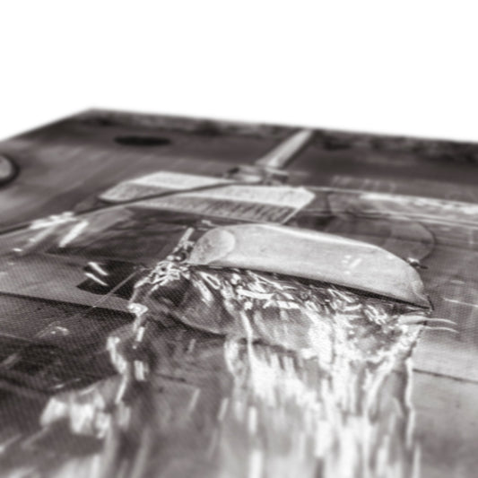 Lagavulin No1 Spirits Feints Black and White Canvas