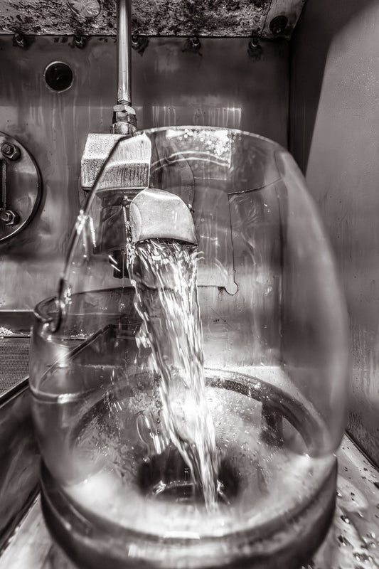 Lagavulin No1 Spirits Feints Black and White Photographic Print