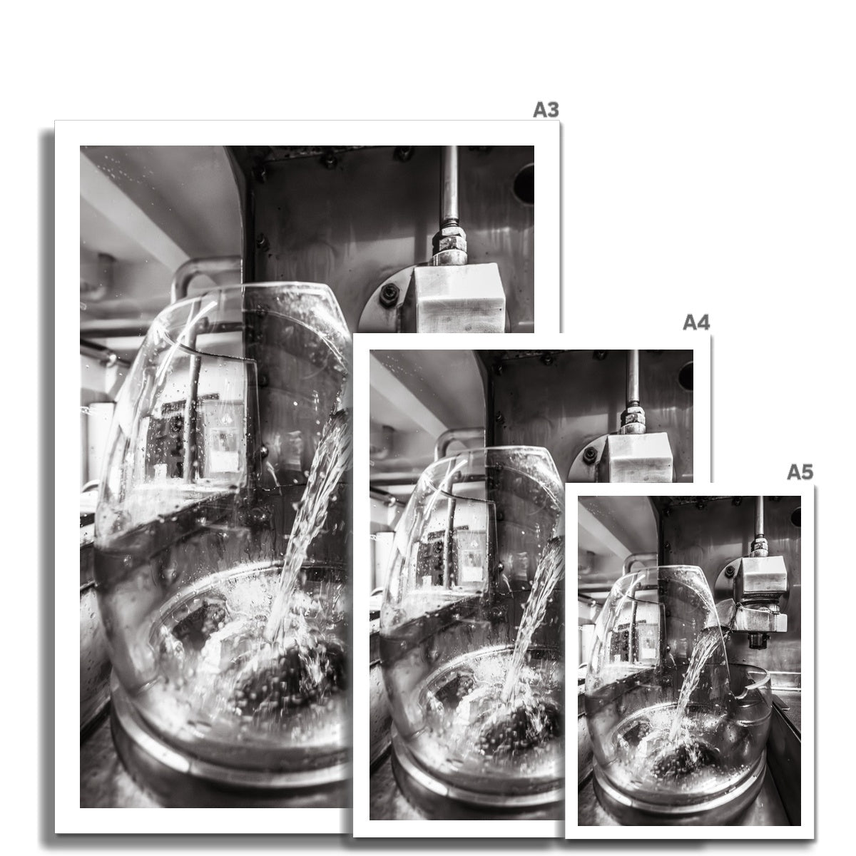 Lagavulin No2 Spirits Feints Black and White Hahnemühle Photo Rag Print