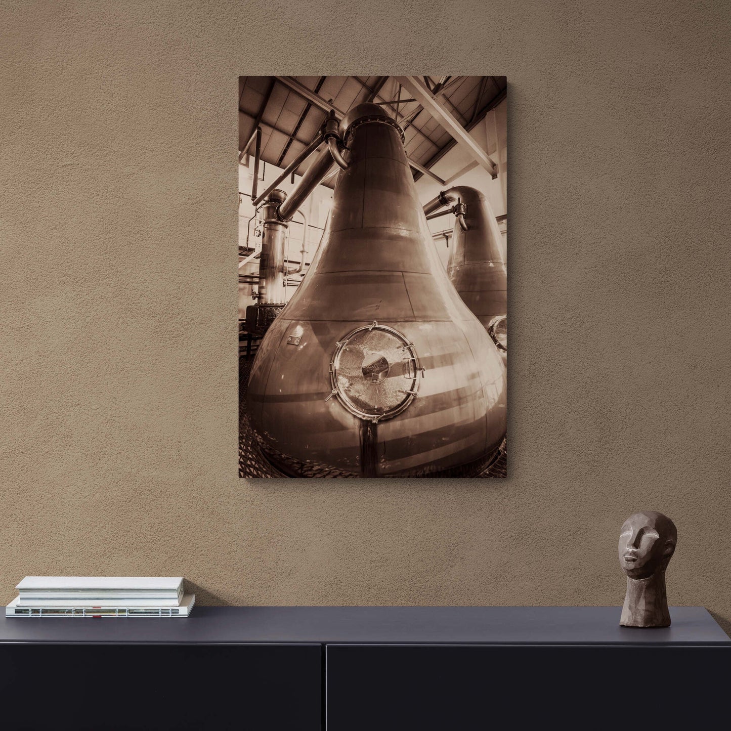 Lagavulin Spirit Still Canvas 20"x30" / White Wrap