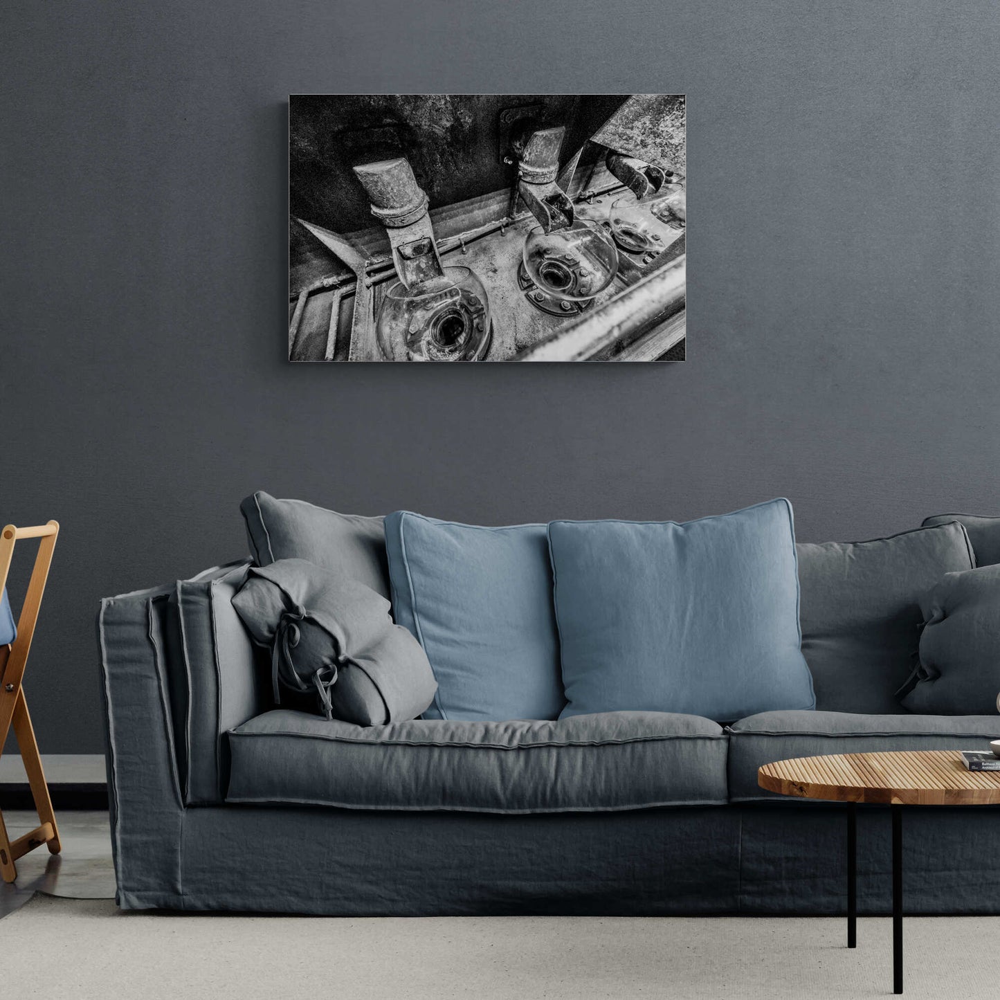 Low Wines Receiver Bowls Black and White C-Type Print 30"x20" by Wandering Spirits Global