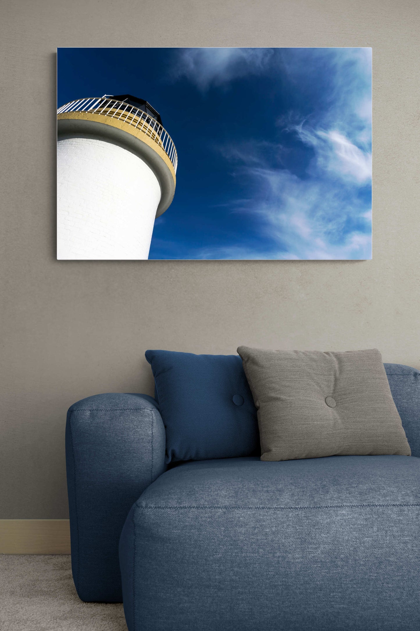 Port Charlotte Lighthouse C-Type Print 36"x24" by Wandering Spirits Global