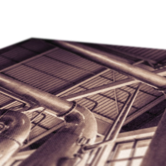 Still Squadron Caol Ila Sepia Toned Canvas by Wandering Spirits Global