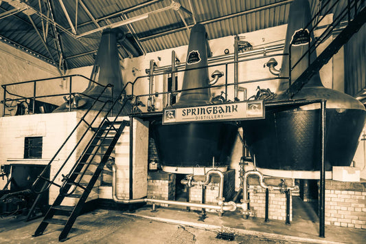 Three Stills Springbank Distillery Hahnemühle Photo Rag Print