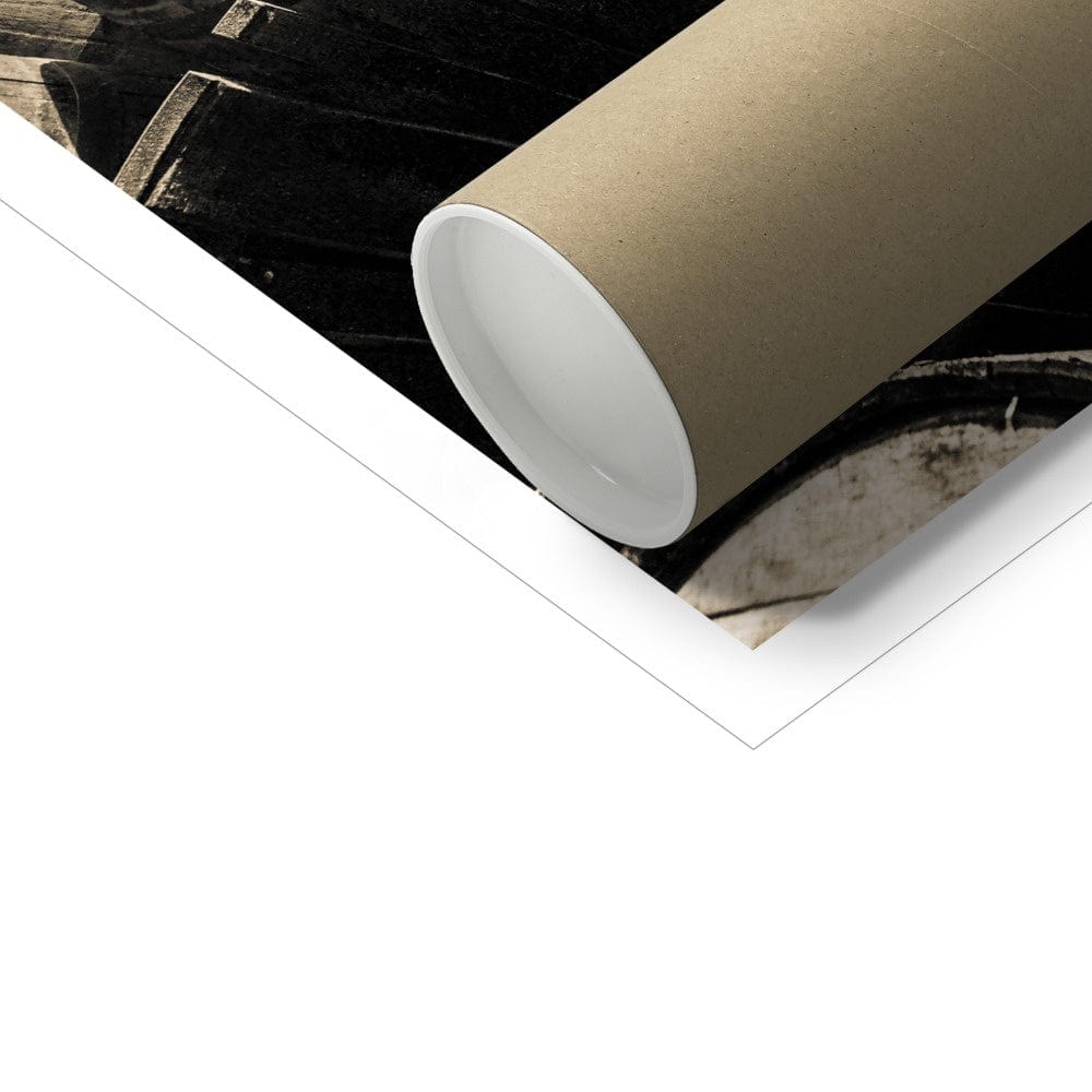 Dalmore Distillery Empty Casks Hahnemühle Photo Rag Print by Wandering Spirits Global
