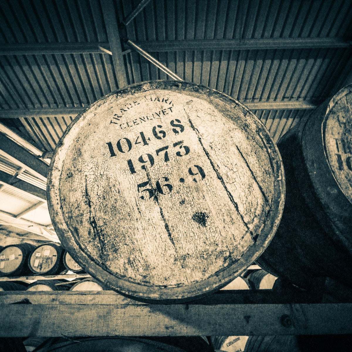 Glenlivet 1973 Cask Golden Toned