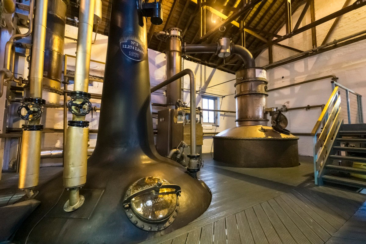 Bruichladdich Still No 1 and Ugly Betty Colour