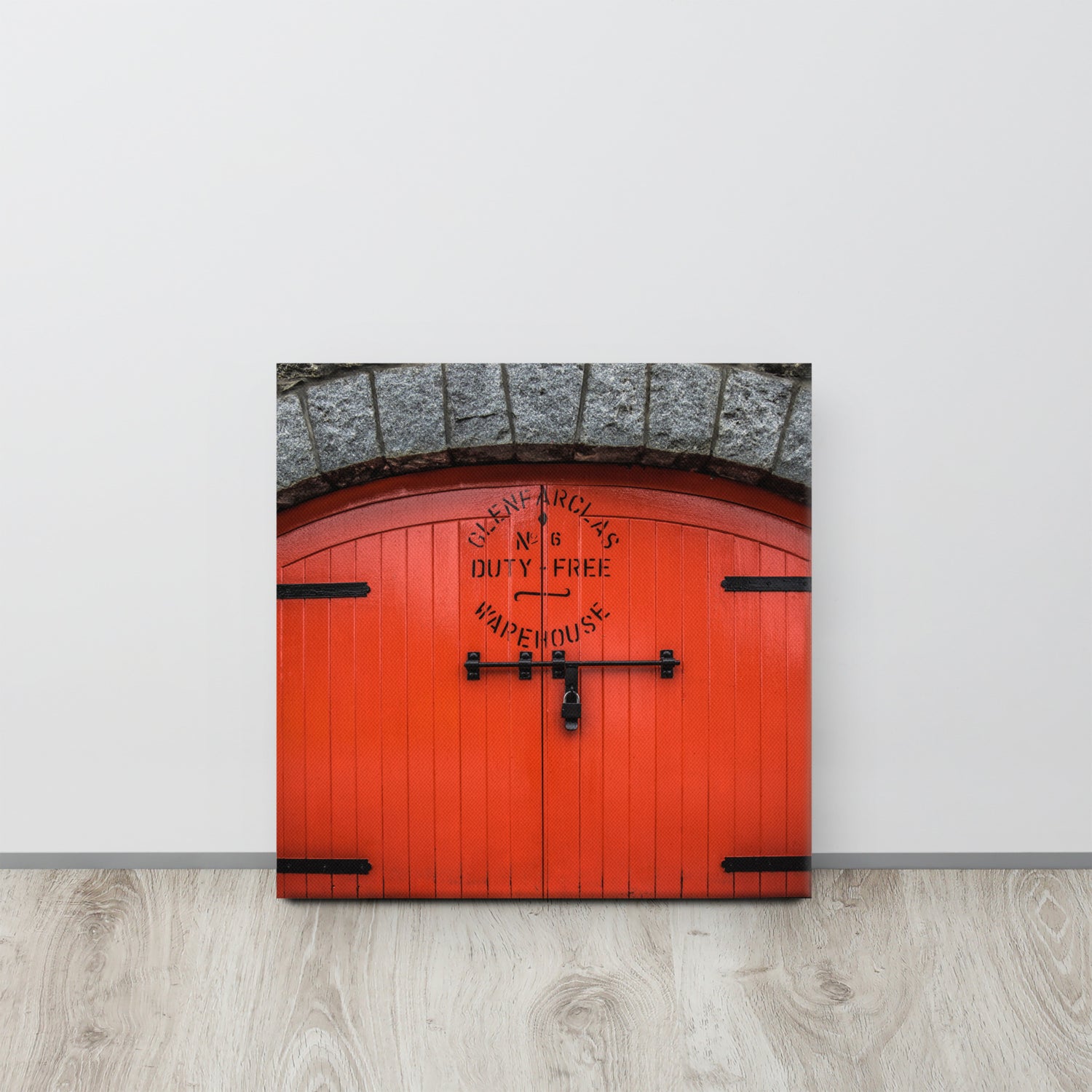 canvas print of glenfarclas warehouse 6