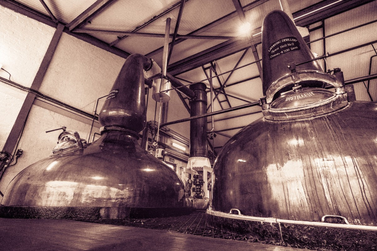Spirit Stills No 1 and No 2 Laphroaig