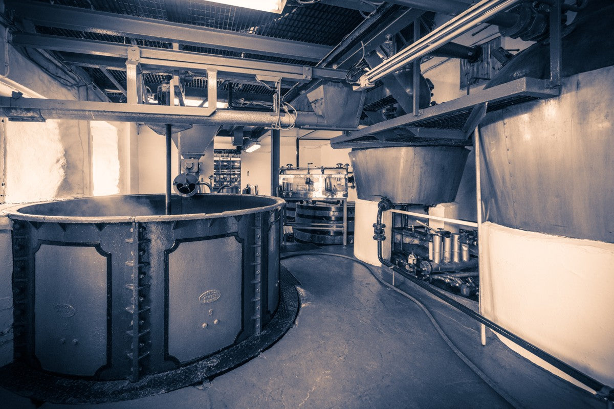 Edradour Distillery Mash Tun Stills Purple Toned