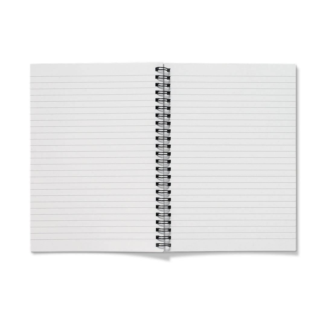 Distilling Thermometers Laphroaig Black and White Notebook by Wandering Spirits Global