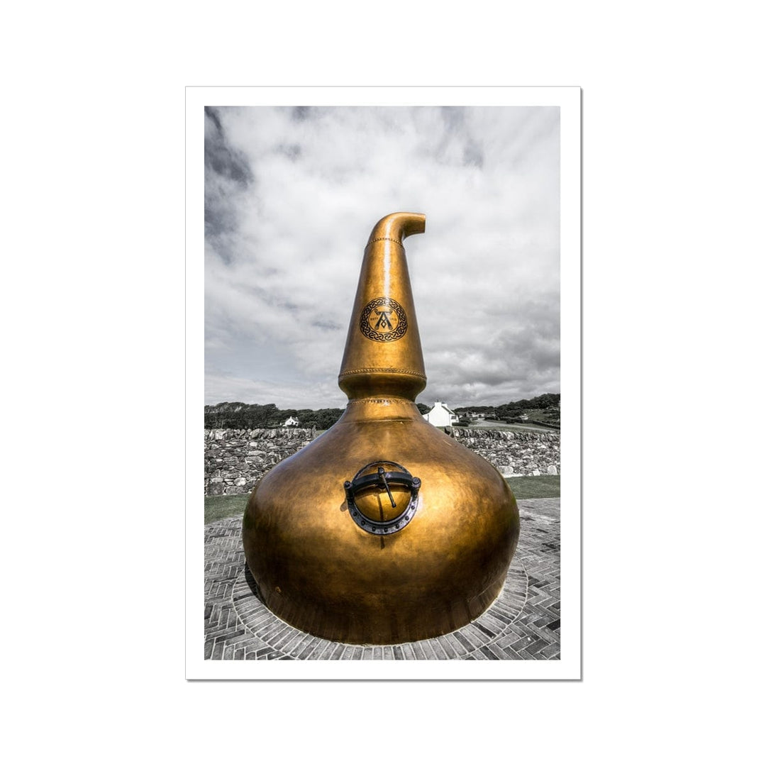 Ardbeg Still Garden Ornament Hahnemühle Photo Rag Print A5 Portrait by Wandering Spirits Global