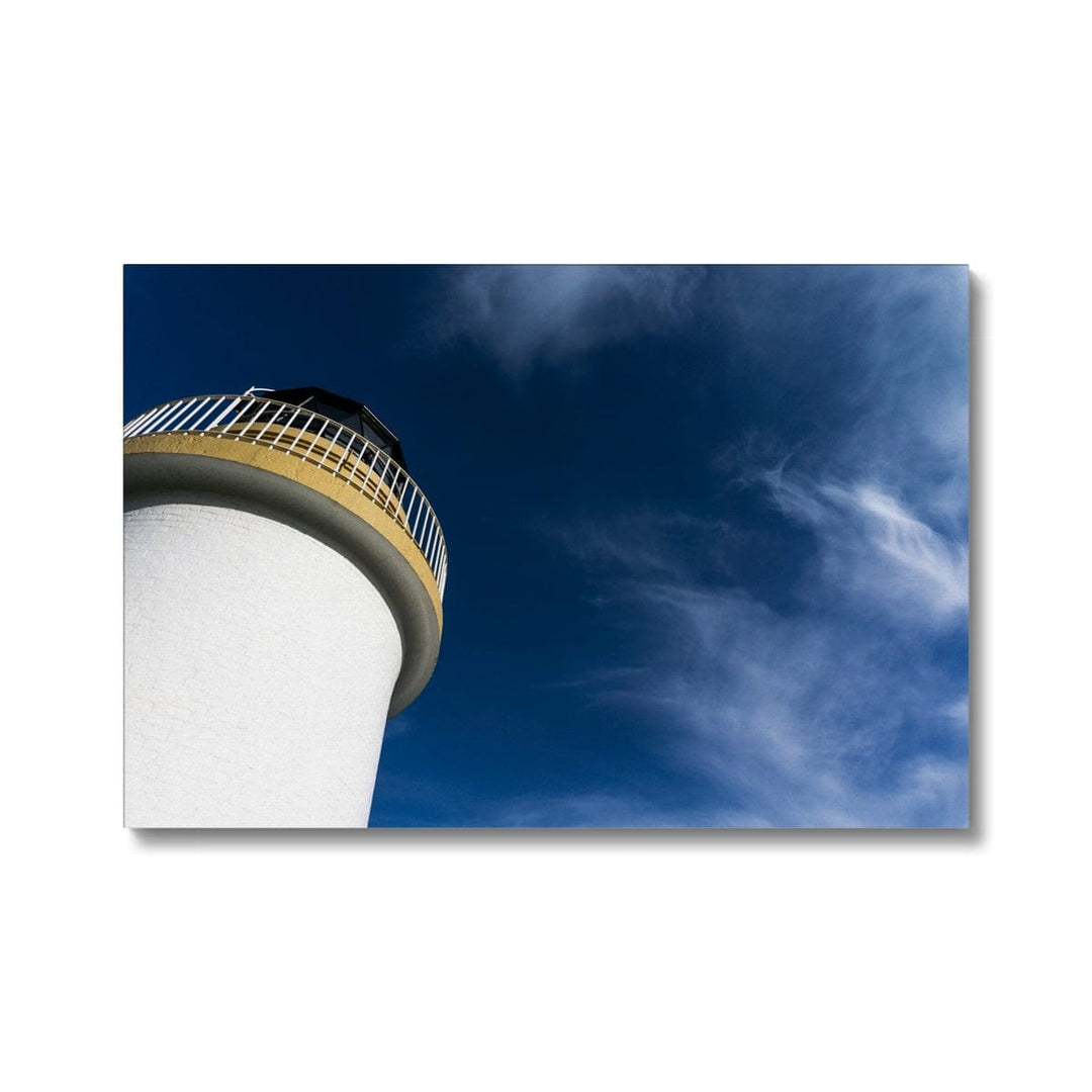 Port Charlotte Lighthouse Canvas 24"x16" / White Wrap by Wandering Spirits Global