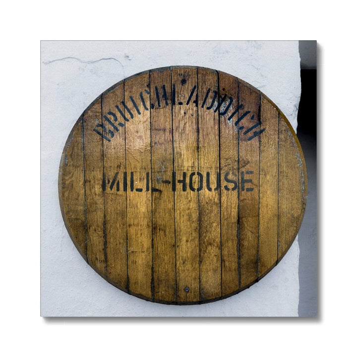 Bruichladdich Mill House Canvas 16"x16" / White Wrap by Wandering Spirits Global