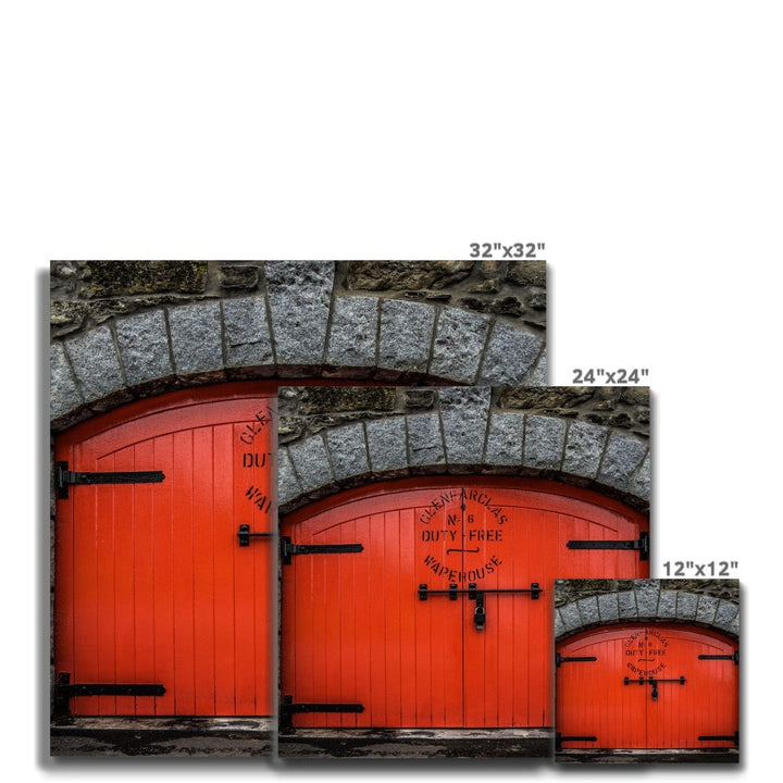 Glenfarclas Distillery Duty Free Warehouse 6 Canvas by Wandering Spirits Global