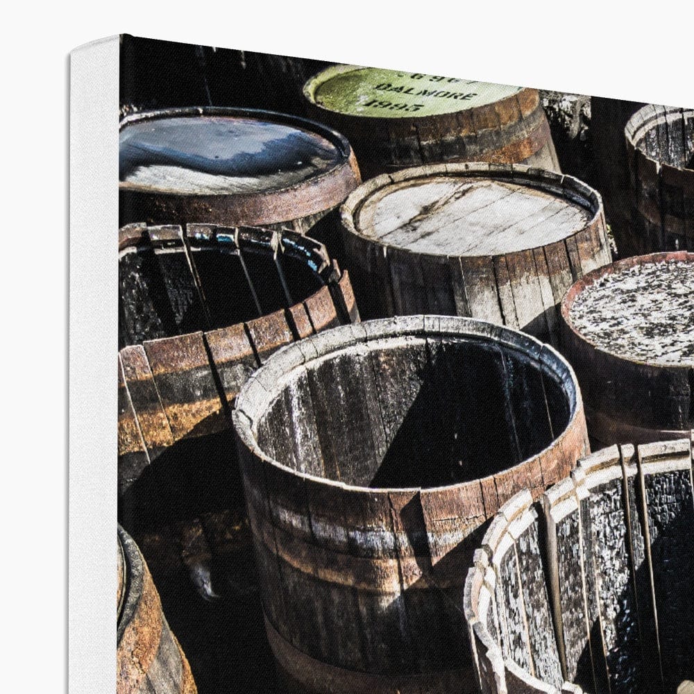 Dalmore Distillery Casks Premium Canvas by Wandering Spirits Global