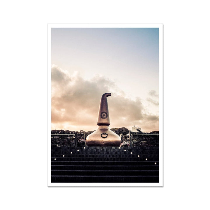 Ardbeg Still At Sunset Hahnemühle Photo Rag Print 8"x10" by Wandering Spirits Global