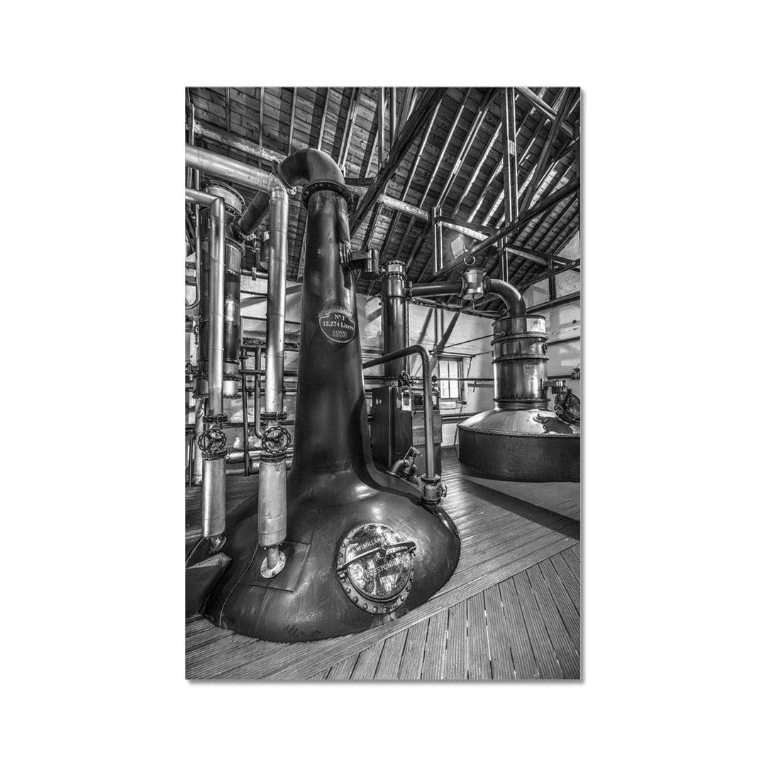 Bruichladdich No. 1 Still & Ugly Betty Black & White C-Type Print 5"x7" by Wandering Spirits Global