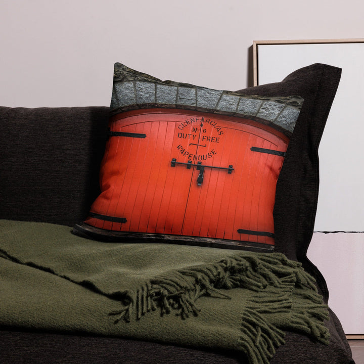 Glenfarclas Warehouse 6 Premium Pillow by Wandering Spirits Global