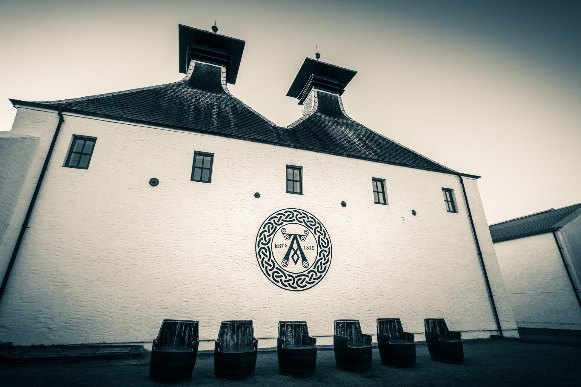 Ardbeg Distillery Pagoda Stacks C-Type Print