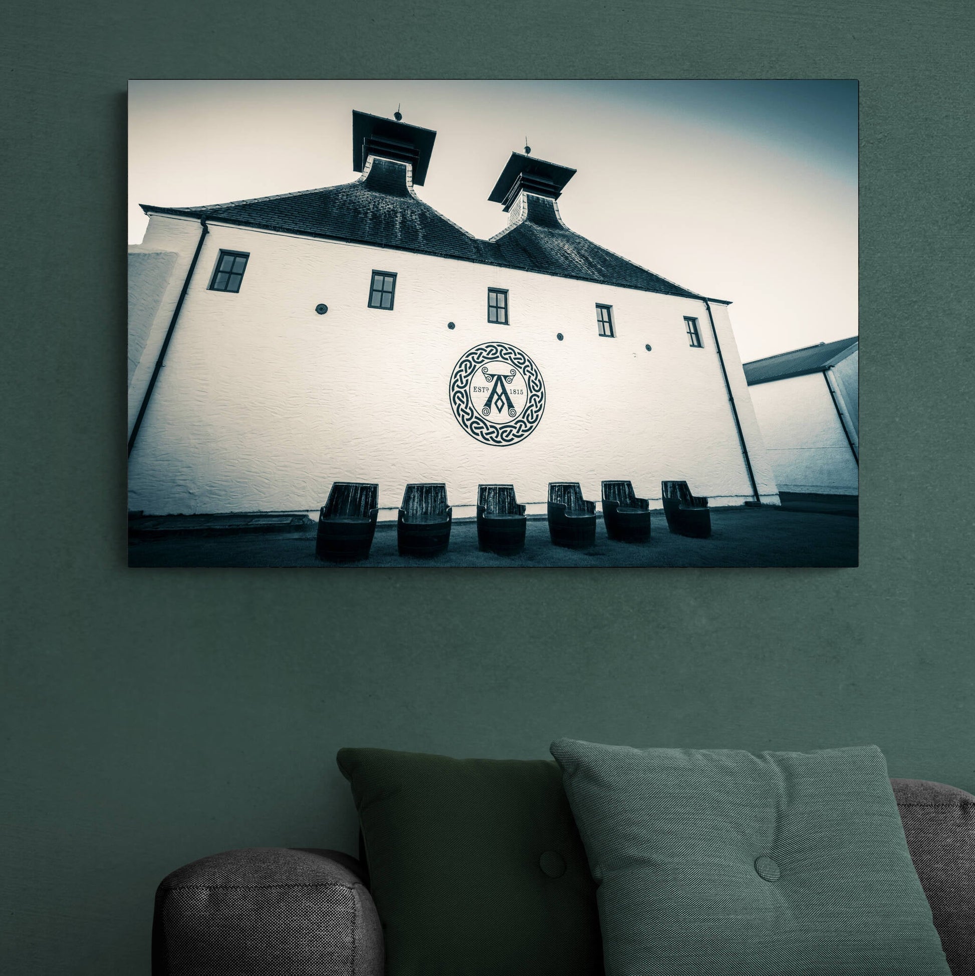 Ardbeg Distillery Pagoda Stacks C-Type Print