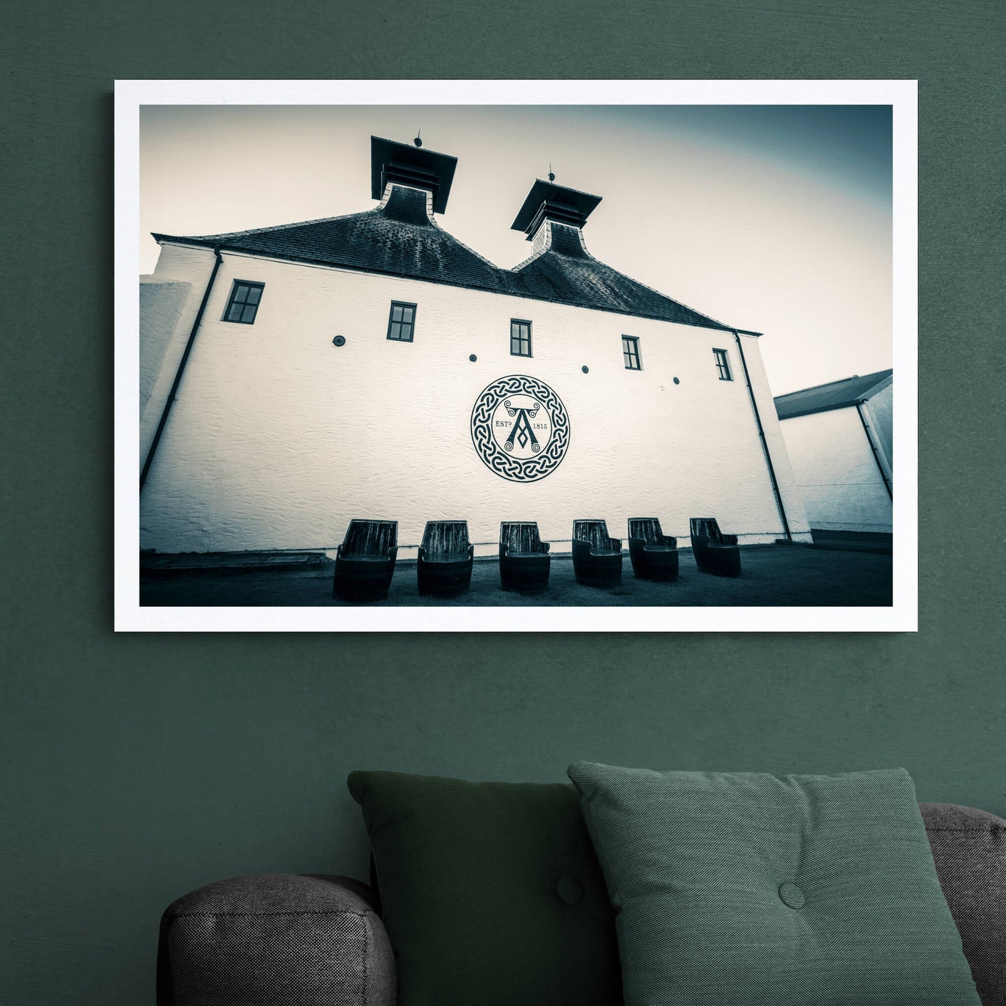 Ardbeg Distillery Pagoda Stacks Hahnemühle Photo Rag Print