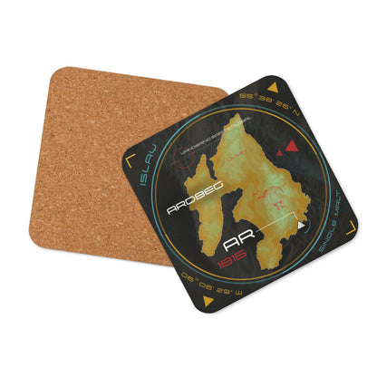 Ardbeg Islay Map Coaster