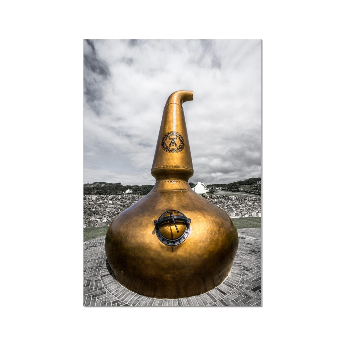 Ardbeg Still Garden Ornament C-Type Print 8"x12" by Wandering Spirits Global
