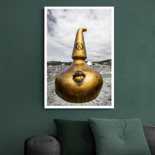 Ardbeg Still Garden Ornament Hahnemühle Photo Rag Print