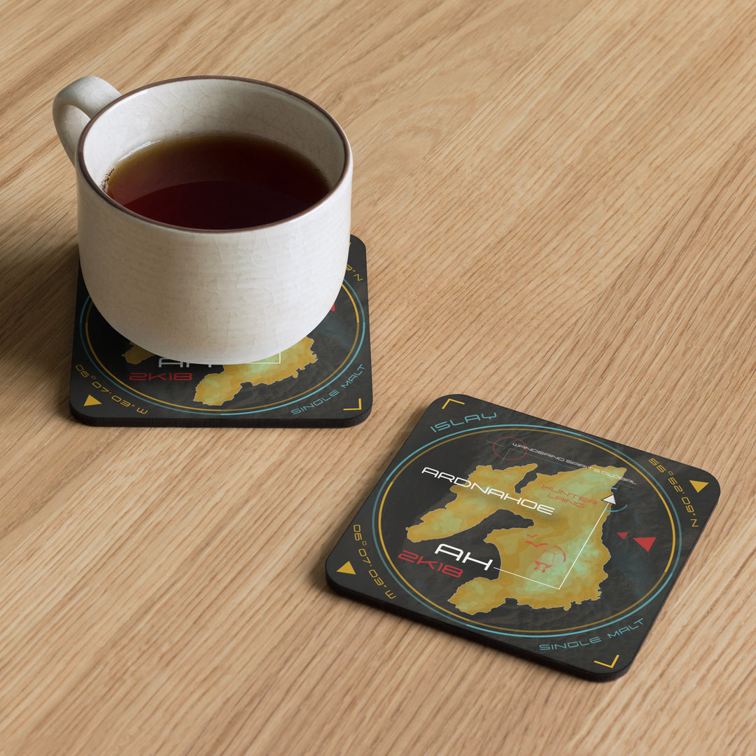 Ardnahoe Islay Map Coaster