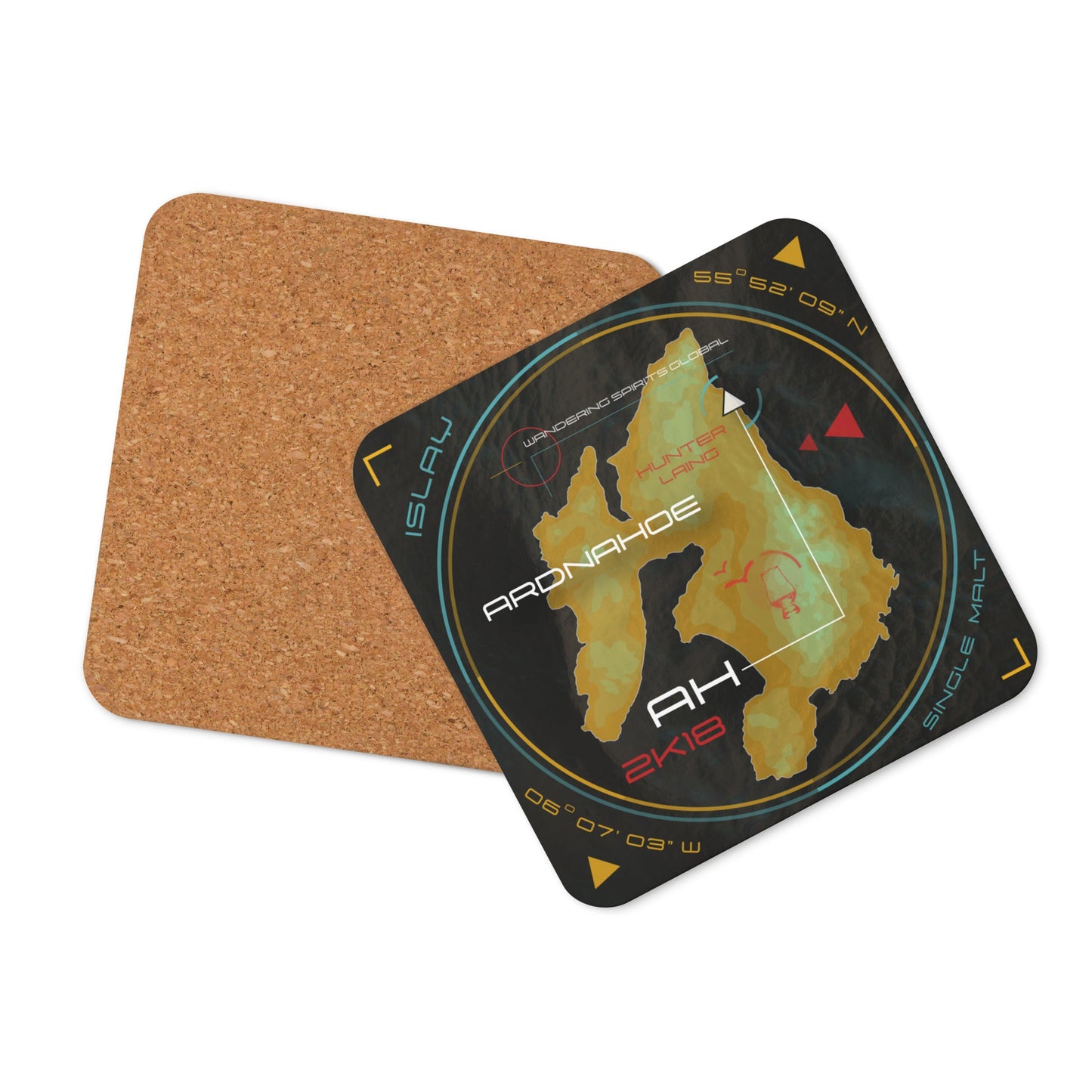 Ardnahoe Islay Map Coaster