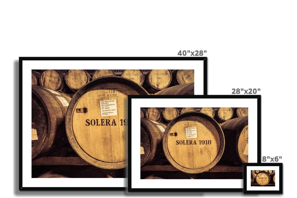 Ballechin 2007 Solera Cask Framed & Mounted Print by Wandering Spirits Global
