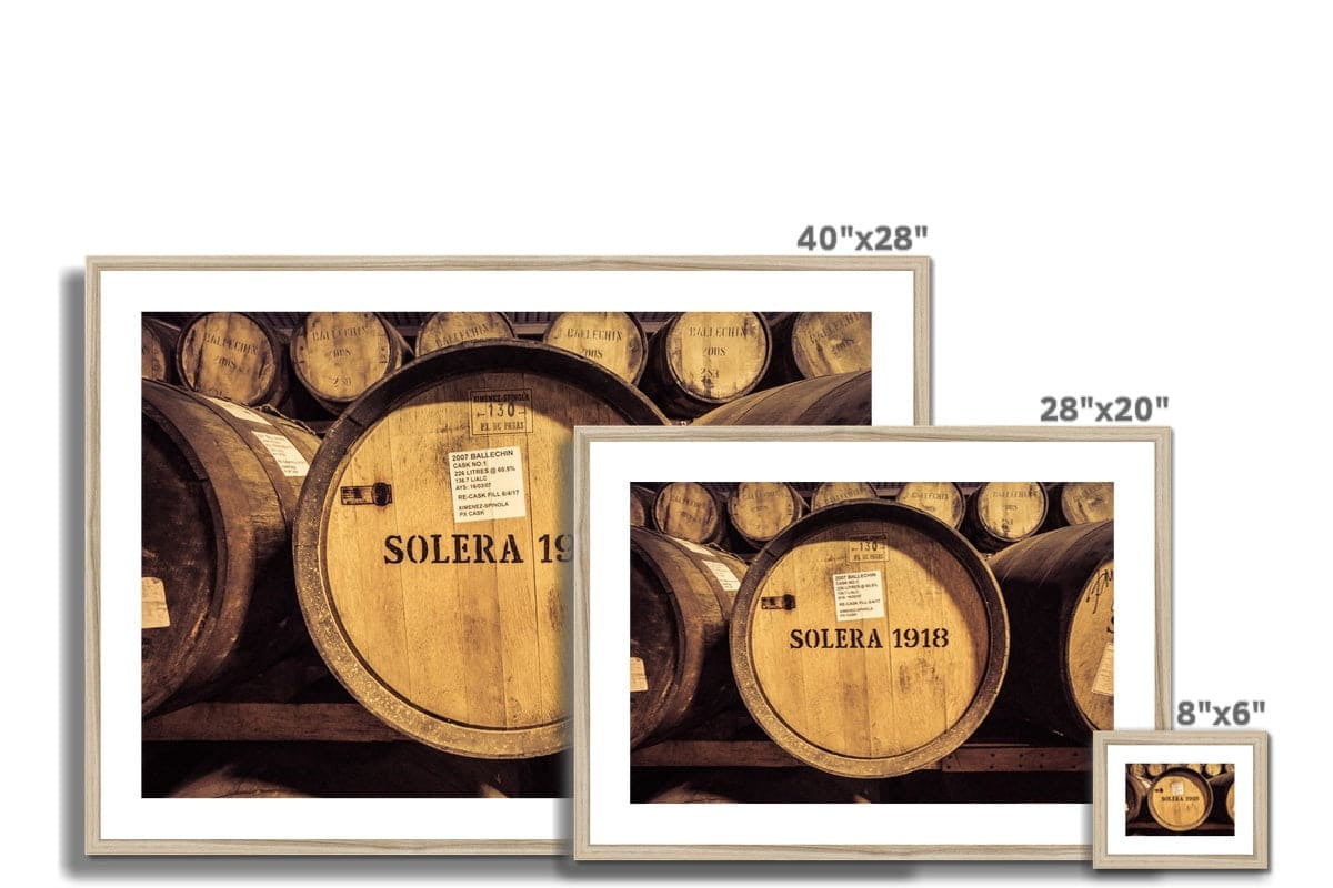 Ballechin 2007 Solera Cask Framed & Mounted Print by Wandering Spirits Global