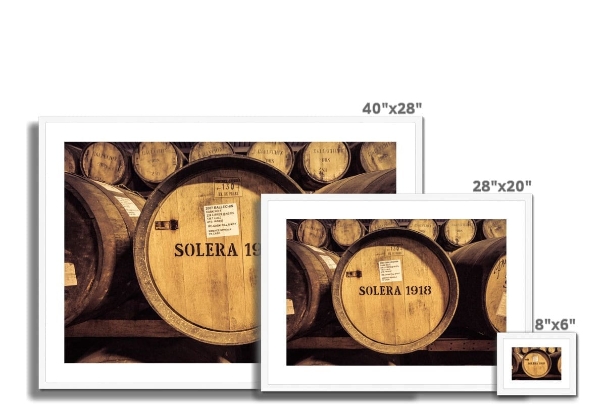 Ballechin 2007 Solera Cask Framed & Mounted Print by Wandering Spirits Global