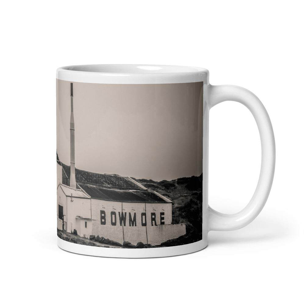 Bowmore Black and White Mug 11 oz