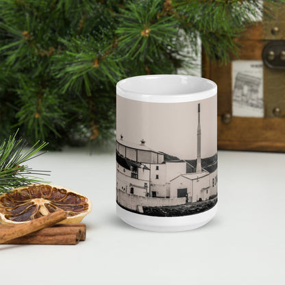 Bowmore Black and White Mug
