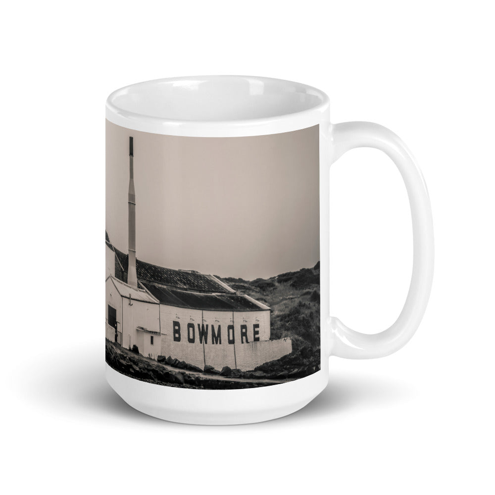 Bowmore Black and White Mug 15 oz