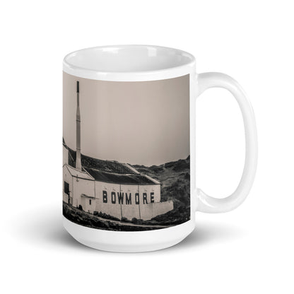 Bowmore Black and White Mug 15 oz