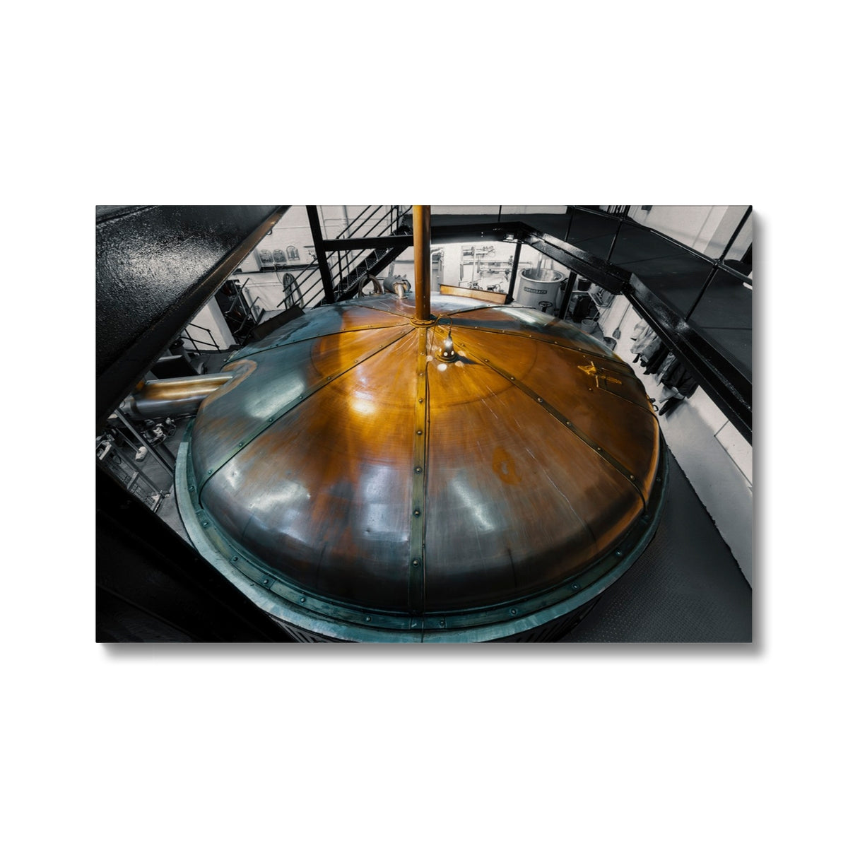 Bowmore Copper Top Mash Tun Canvas