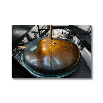 Bowmore Copper Top Mash Tun Canvas
