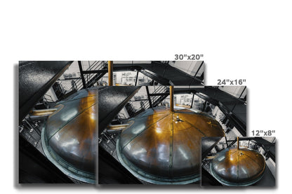 Bowmore Copper Top Mash Tun Canvas