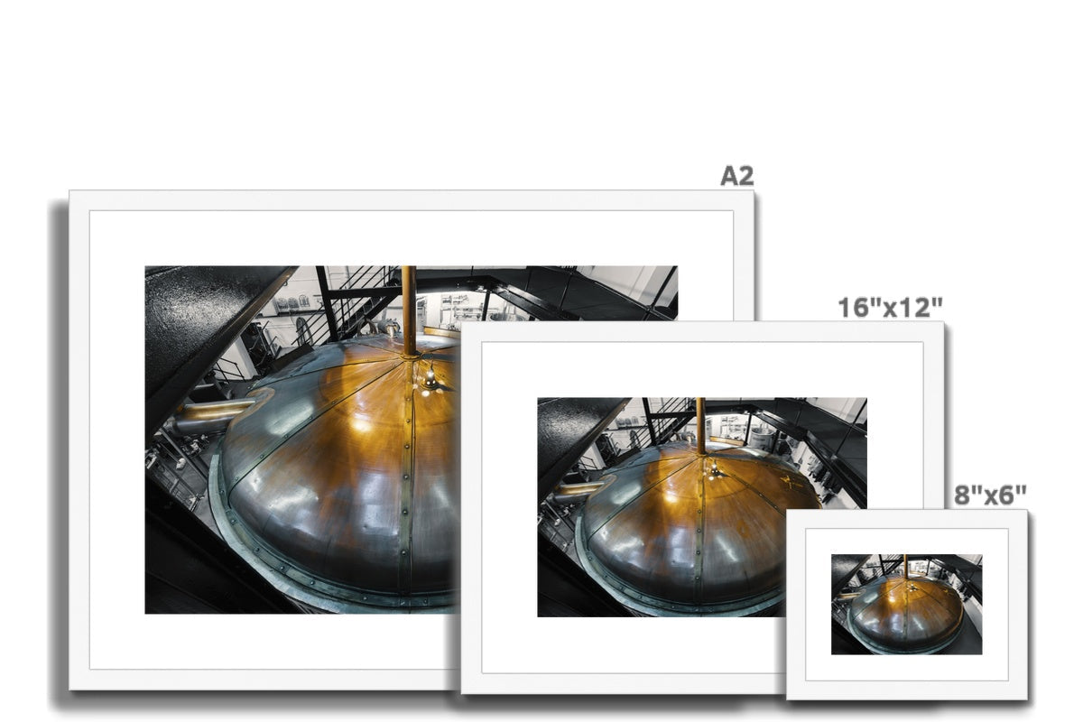 Bowmore Copper Top Mash Tun Framed & Mounted Print